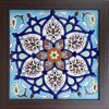 بلاط إيراني مزخرف بإطار - ظاهري II