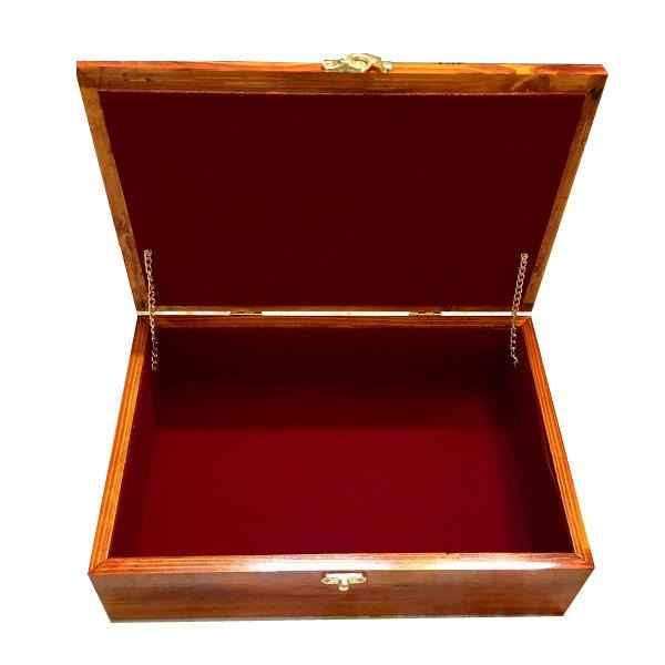 صندوق منظم لأكياس الشاي الخشبية مع صدور أكاقية