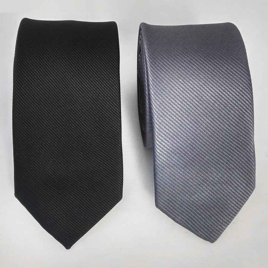 مجموعة إكسسوارات رجالية من رباط العنق والمنديل والأزرار – فاخرة رمادي