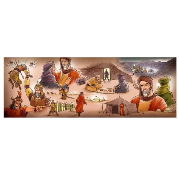 راية جداريه إسلامية لصور كربلاء