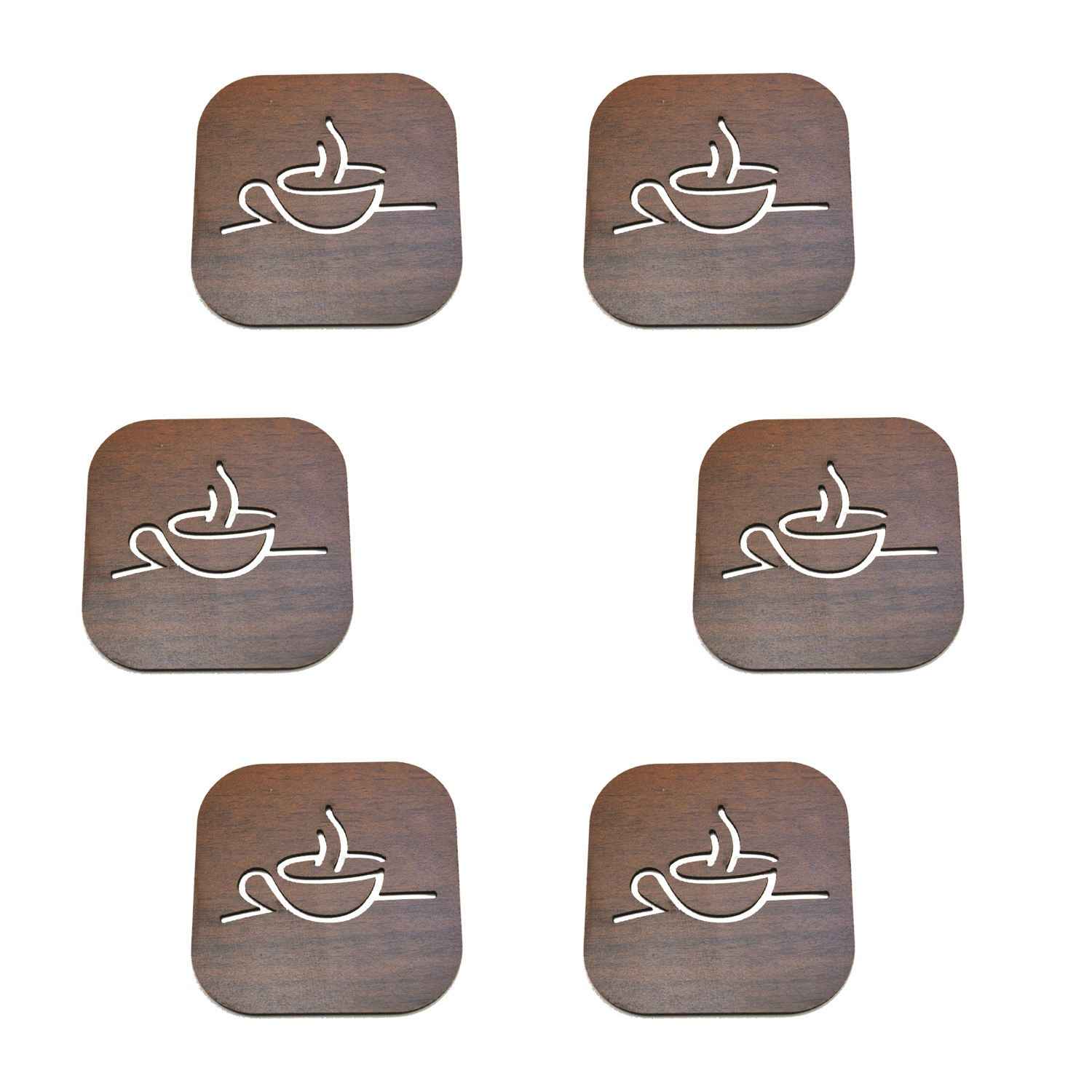 منظم خشبي مع صدور لأكياس الشاي والمكسرات همتا