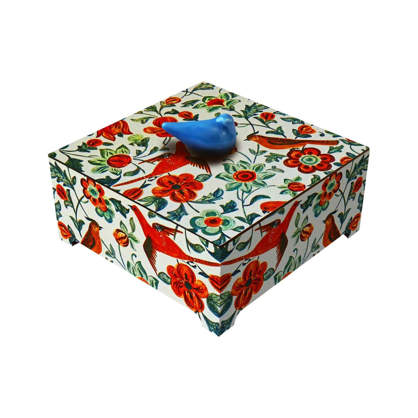 منظم خشبي مع صدور لأكياس الشاي والمكسرات نوشين