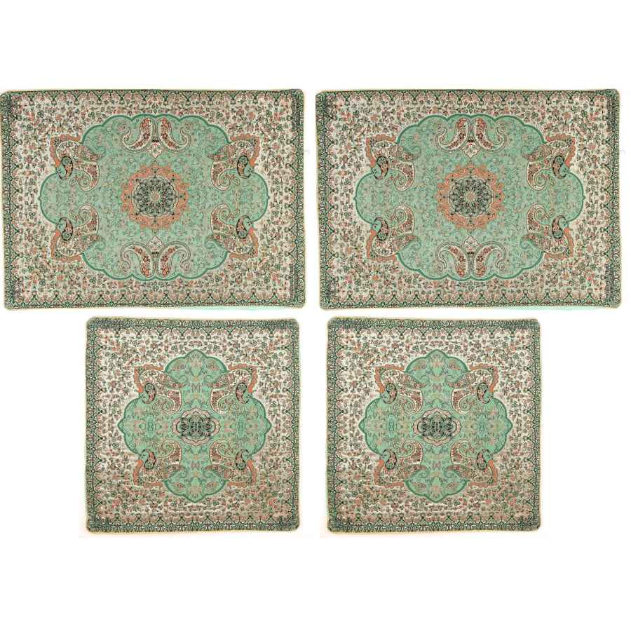 مجموعة مفارش سرير إيرانية – بطراز شرقي بحجم مزدوج من قماش الترمى – لانا