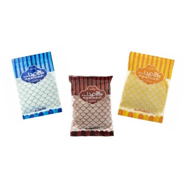 بشمك إيراني حلوى شعر البنات أو غزل البنات بنكهة الزعفران والفانيليا والكاكاو (9×)