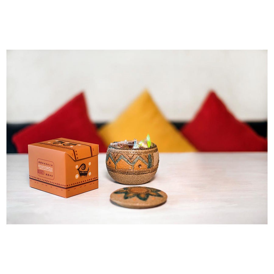 مجموعة هدايا محفظة حرفية ثمينة، طراز راشين