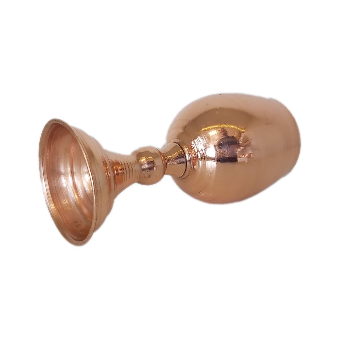 كؤوس النبيذ المصنوعة يدويًا من النحاس الإيراني – نموذج پاسارگاد المطرقة