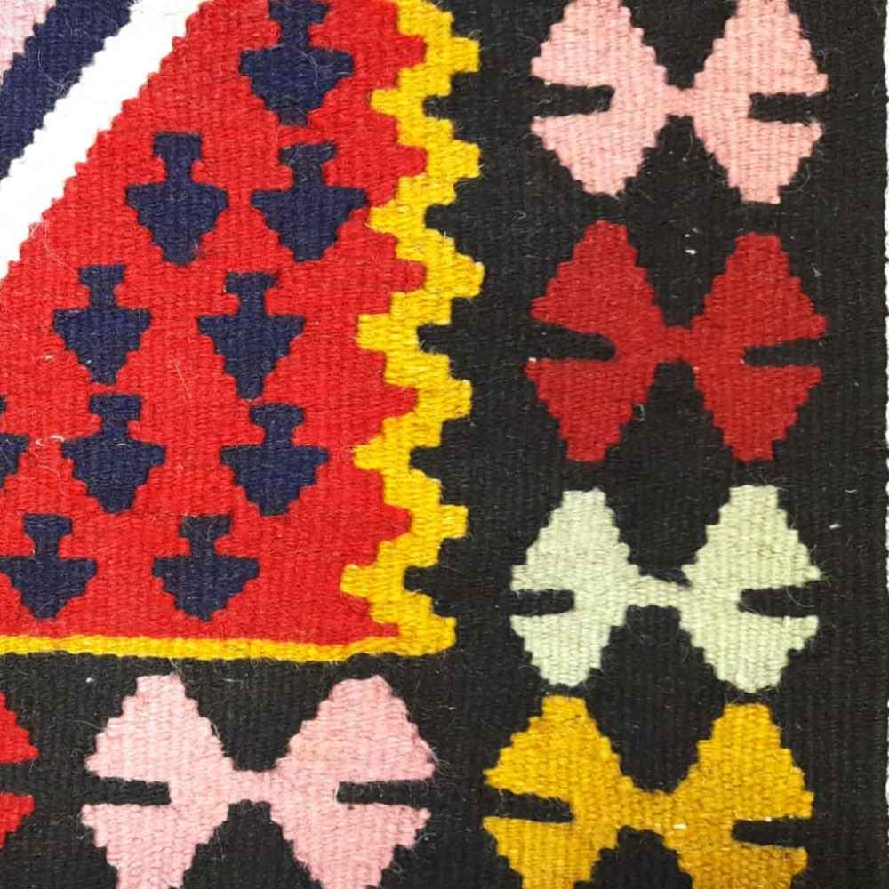 سجاد كليم إيراني من الصوف، منسوج يدويًا في أردبيل أرن