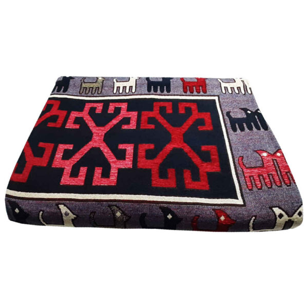 سجادة أرضية داخلية كبيرة على الطراز البوهيمي الإيراني عشایر