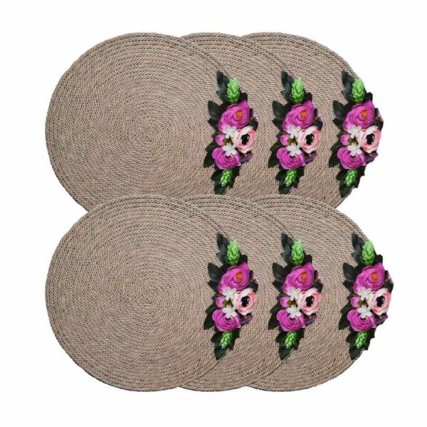 مجموعة مفارش المائدة المصنوعة من اللباد أسفل الأطباق – موديل فيونا