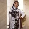 وشاح مطبوع للنساء فني وخفيف الوزن إهربان