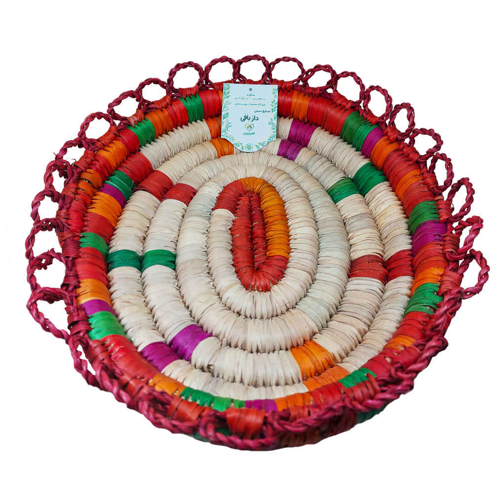 سلة تخزين من أوراق نخيل محبوكة نموذج سارة