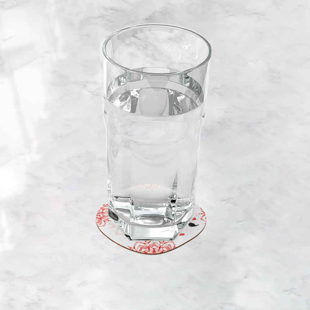 مجموعة كوستر بتصميم خط الكتابة المستوحى من الفارسيات زمان