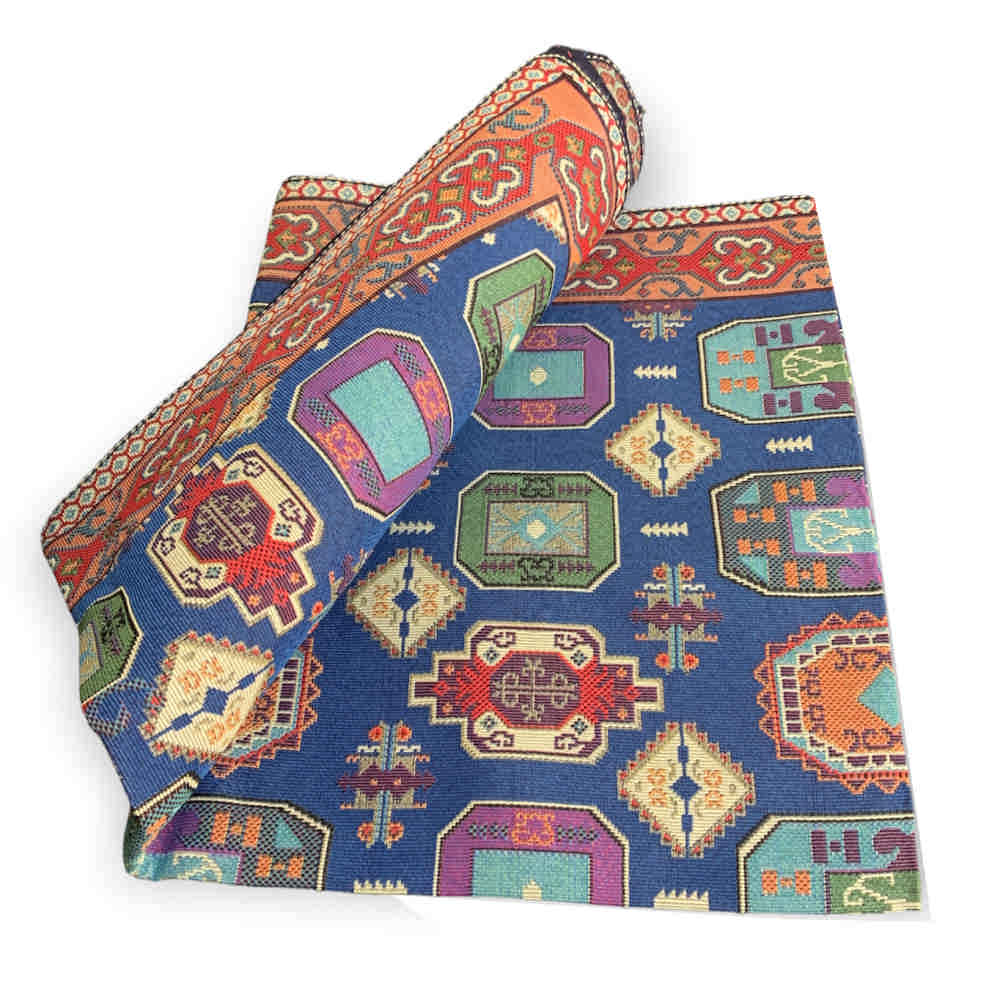 سجادة أرضية داخلية كبيرة على الطراز البوهيمي الإيراني محسن