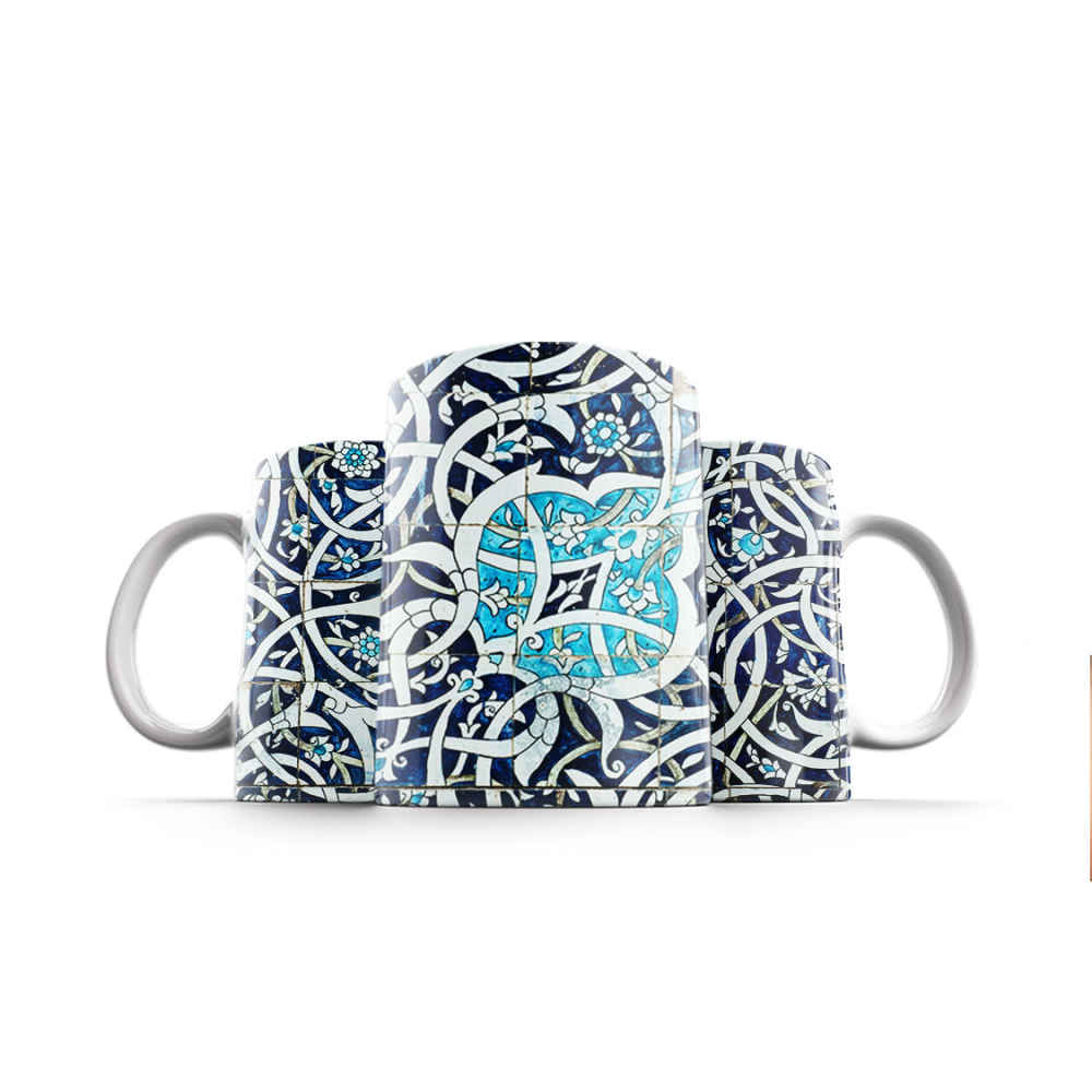 كوب قهوة سيراميكي إيراني – نموذج اسلامی