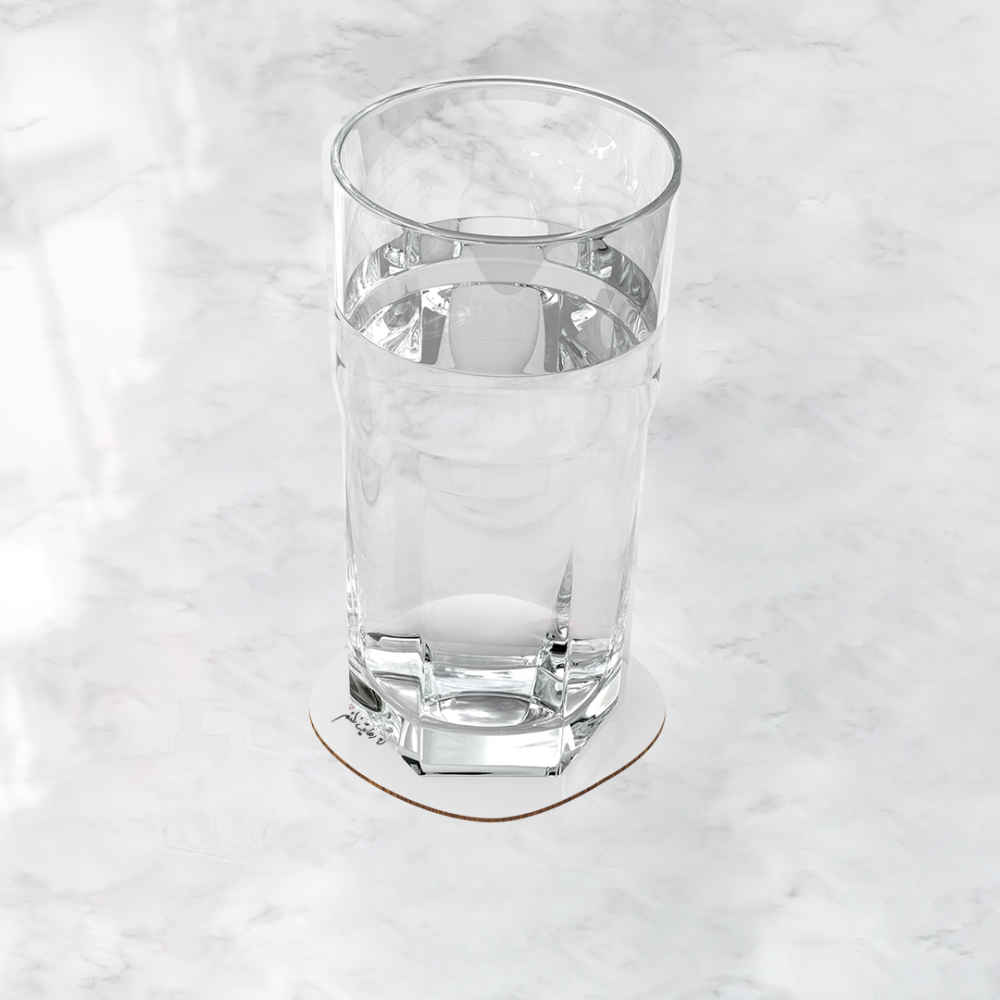 مجموعة كوستر بتصميم خط الكتابة المستوحى من الفارسيات كيرلي