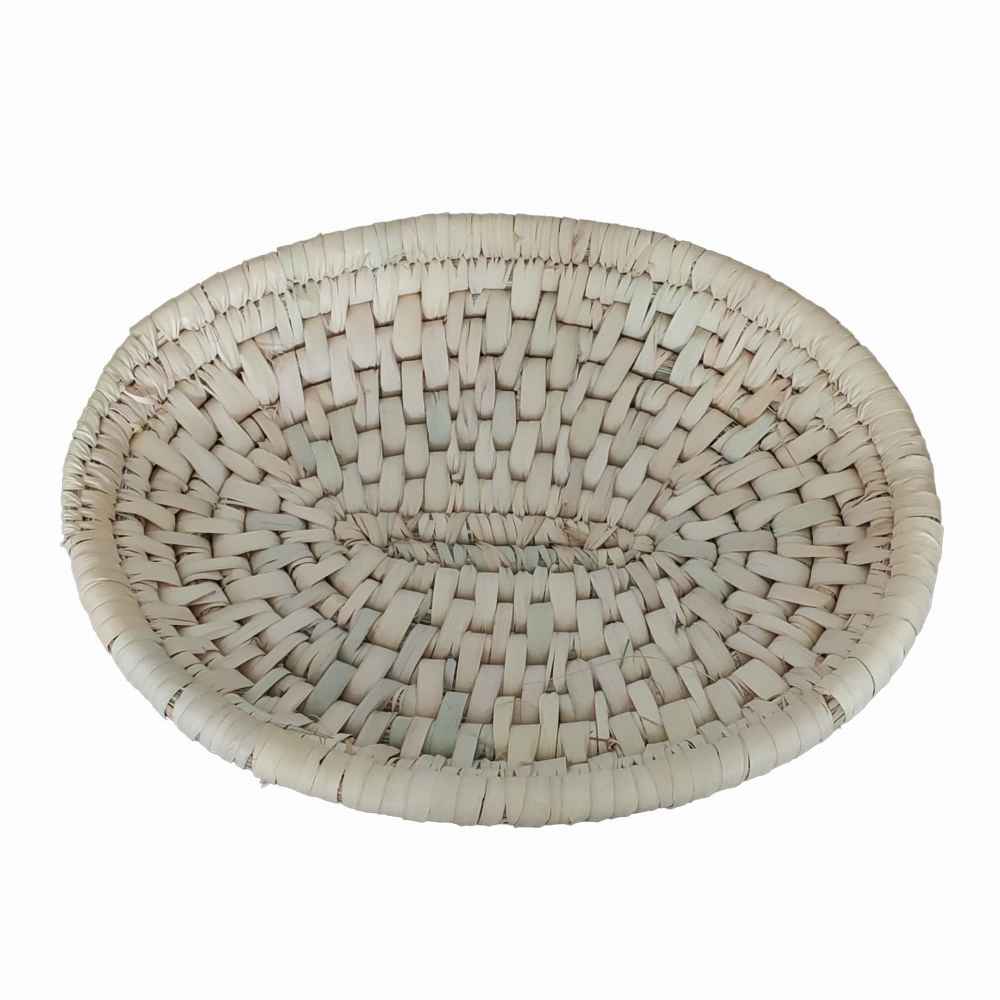 سلة من أوراق نخيل محبوكة نموذج رويا