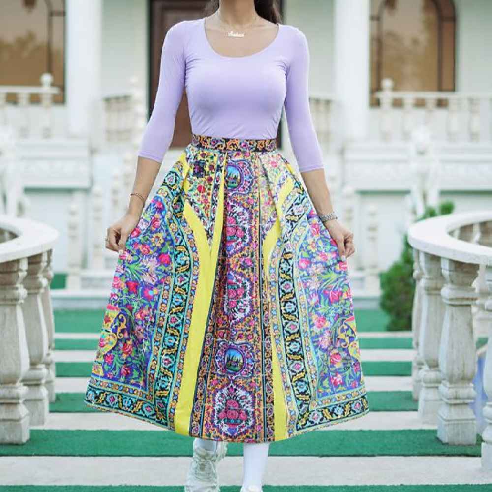 تنورة نسائية إيرانية موديل جولستان