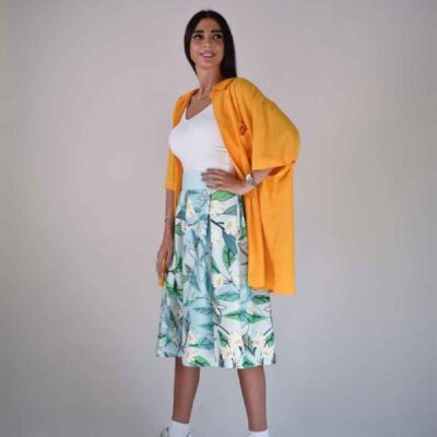 تنورة نسائية إيرانية موديل سنجاقك