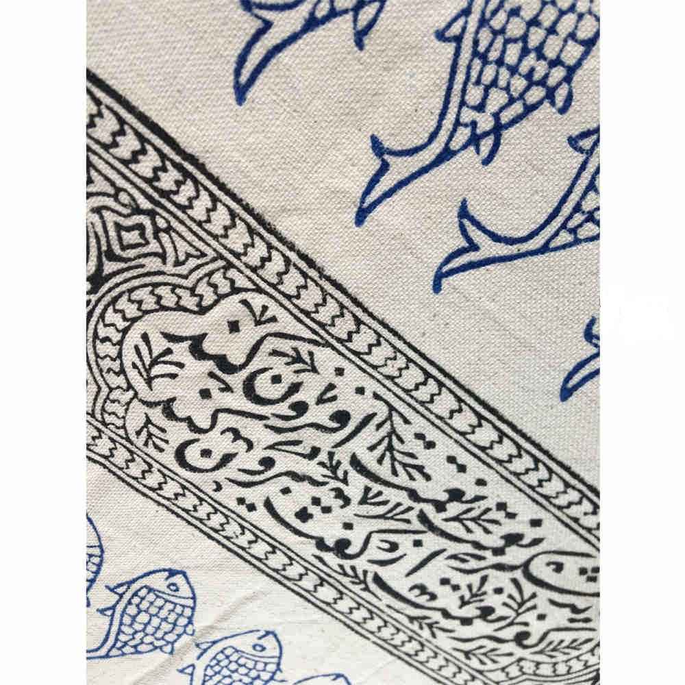 طقم من 2 مفارش قماش حمراء تحت الطبق – موديل ماهی