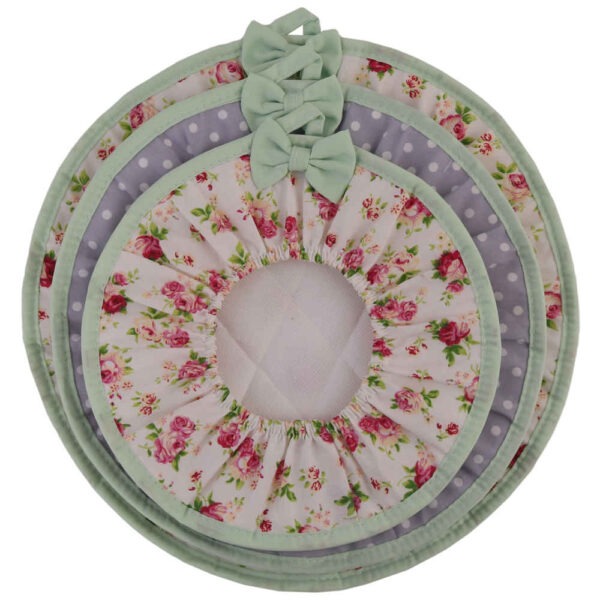 دامكوني - غطاء الأرز الإيراني مع مصيدة البخار مجموعة من 3