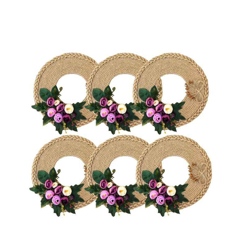 مجموعة من 7 مفارش طعام من اللباد أسفل الطبق – موديل جولسا