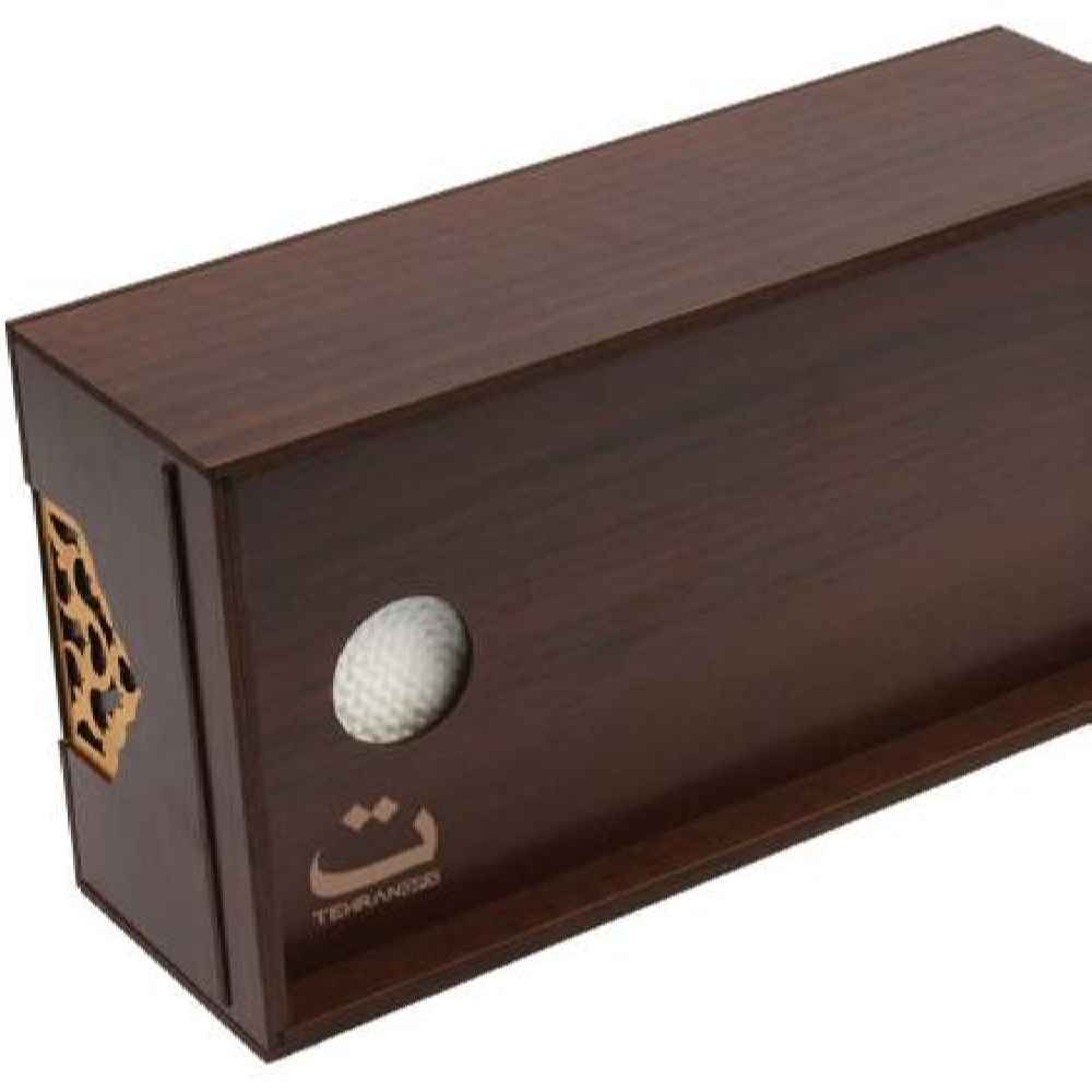 غطاء علبة مناديل خشبي ريفي – أصيل