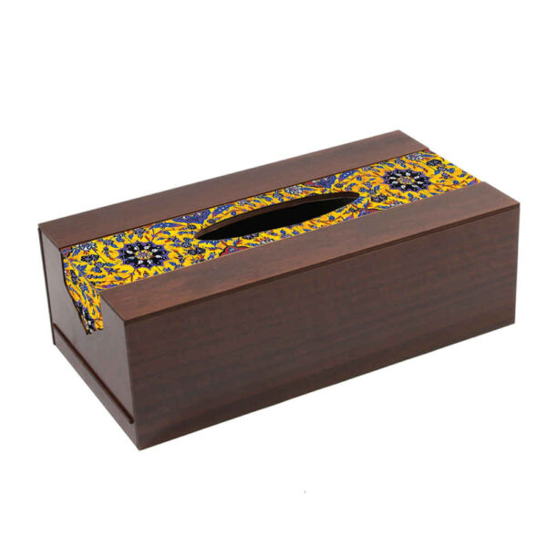 غطاء علبة مناديل خشبي ريفي – بهناز