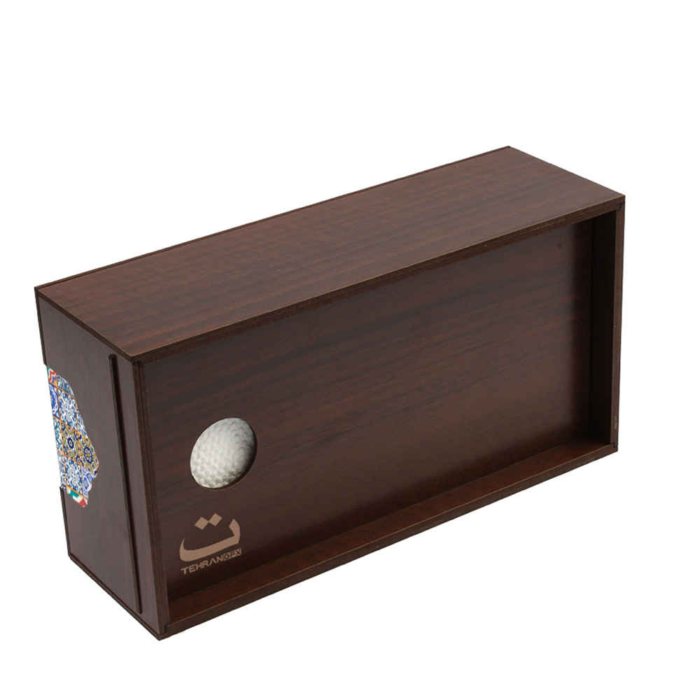 غطاء علبة مناديل خشبي ريفي – شهلا