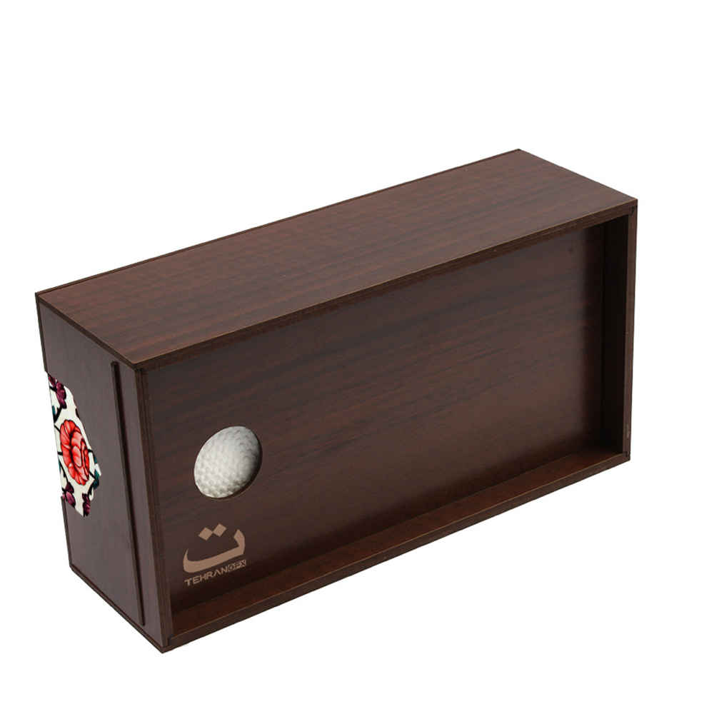 غطاء علبة مناديل خشبي ريفي – تارا