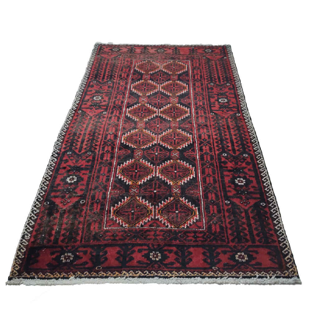 سجادة صلاة إيرانية أصيلة، منسوجة يدويًا وفاخرة – سجاد