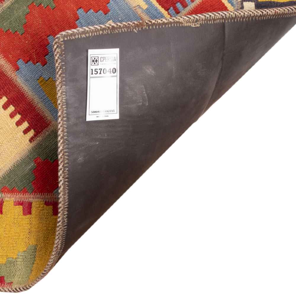 سجاد كليم إيراني من الصوف، منسوج يدويًا في فارس بالنمط التقليدي عطا