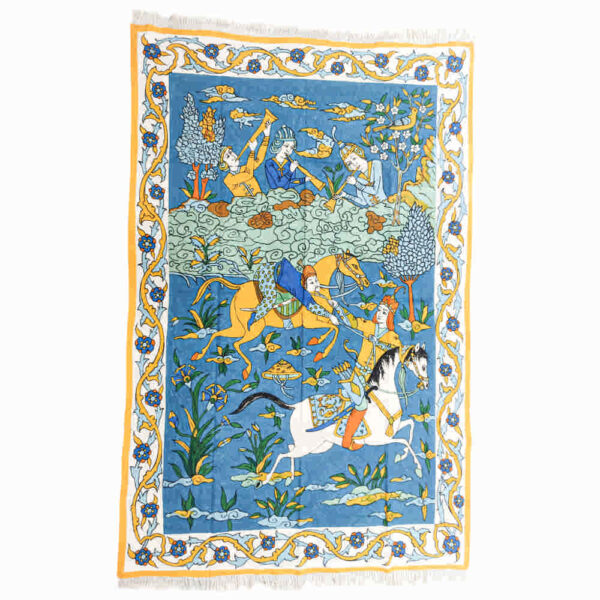 المفرش الإيراني: طباعة كلامكاري التقليدية في إصفهان تينا