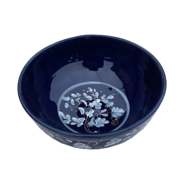 وعاء فخاري فني – لتقديم الزبادي، الحساء، الرماد، المعكرونة والأطباق الجانبية