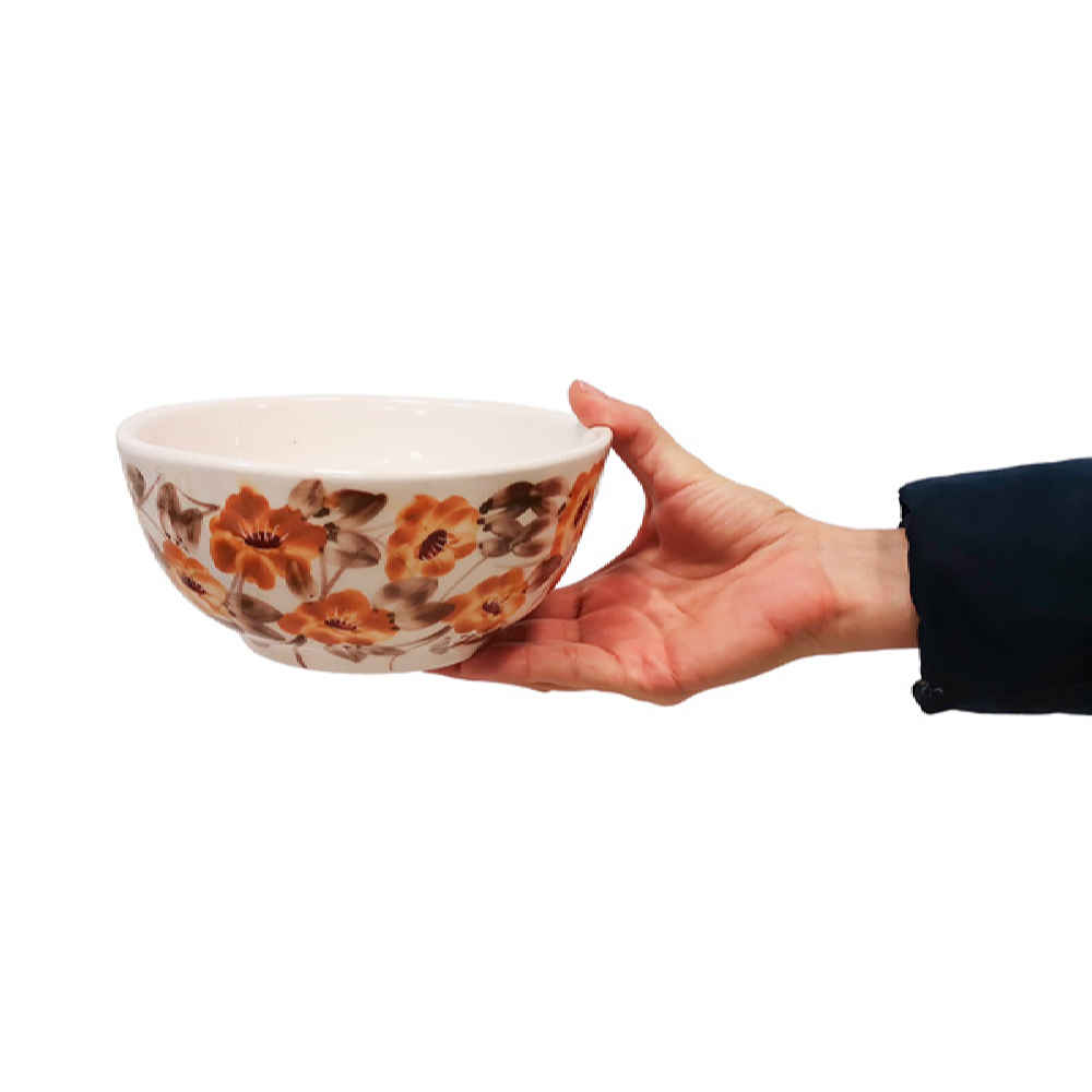 طقم من وعاء فخاري يدوي الصنع بنموذج سورينا