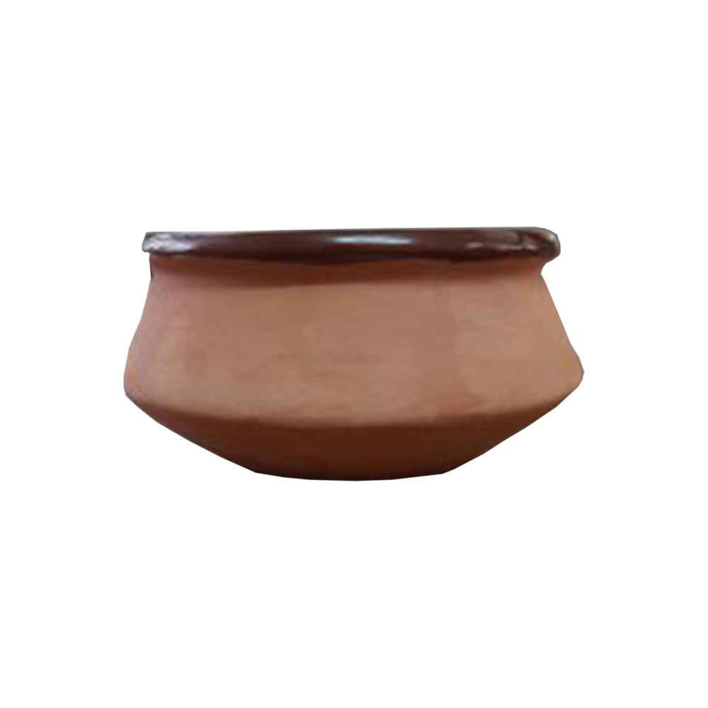 طقم من وعاء فخاري يدوي الصنع بنموذج تارلان