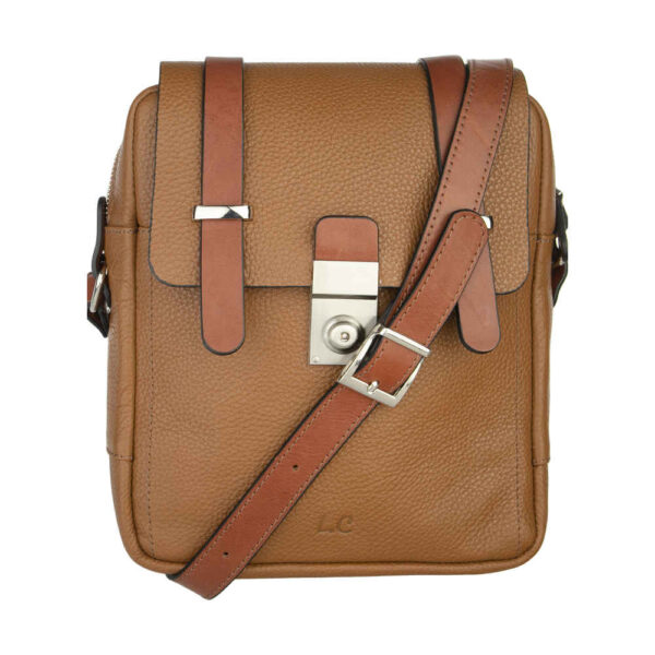 حقيبة كروس بودي فاخرة من الجلد المصنوع يدويًا - إصدار أدين