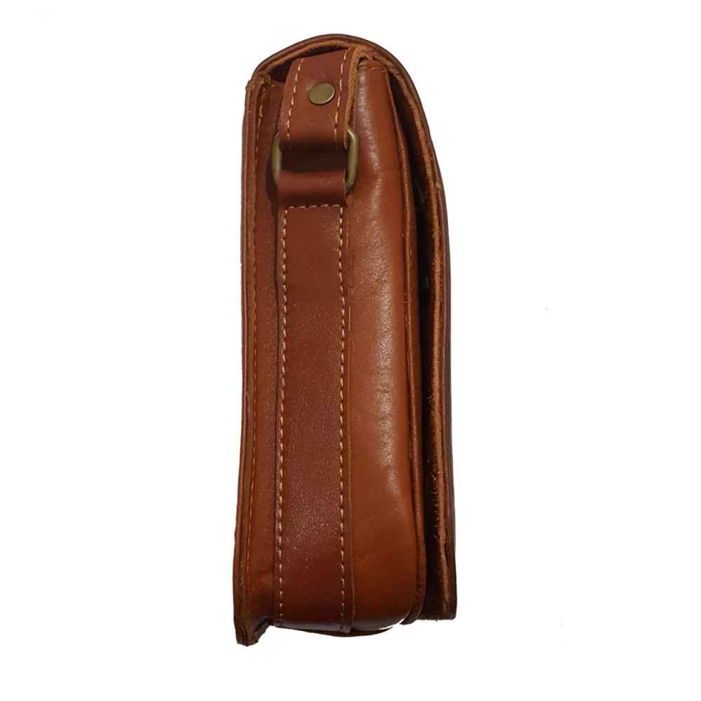 حقيبة كروس بودي فاخرة من الجلد المصنوع يدويًا – إصدار أهورا