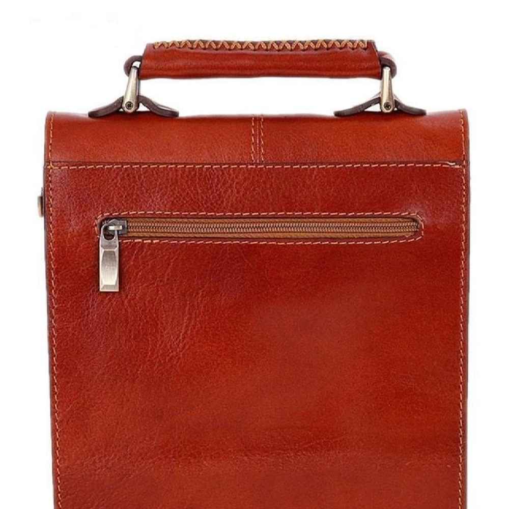 حقيبة كتف جلدية فاخرة – مصنوعة يدويًا نموذج أرفين