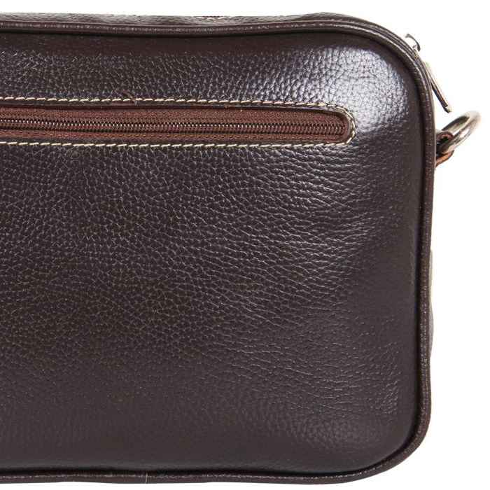 حقيبة كروس بودي فاخرة من الجلد المصنوع يدويًا – إصدار خزان