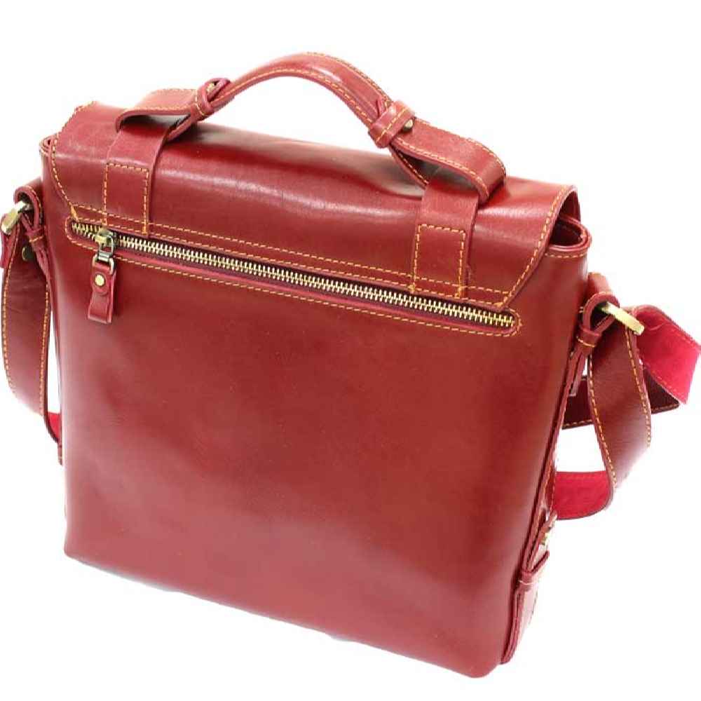 حقيبة كتف جلدية فاخرة – مصنوعة يدويًا نموذج روزه