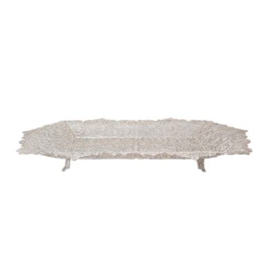 Iranian Filigree Silver Tray Dish Model Tiam