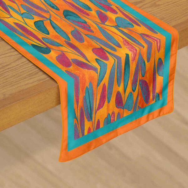 عداء طاولة حريري برتقالي إيراني من نوع آتوسا