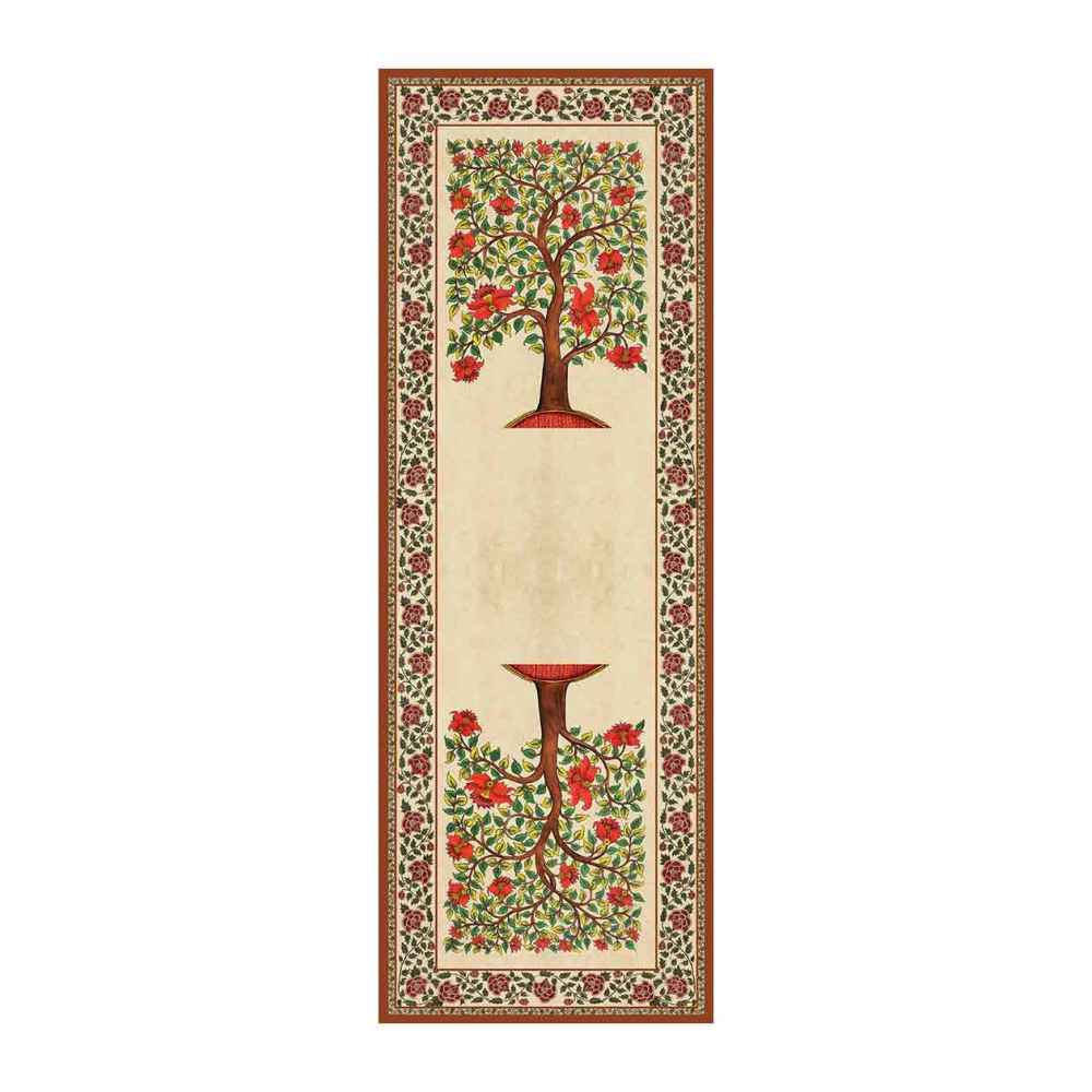 عداء طاولة حريري كريم إيراني من نوع خوشه