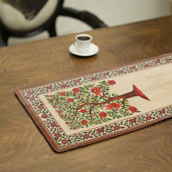 عداء طاولة حريري كريم إيراني من نوع خوشه