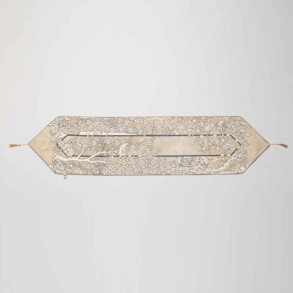 عداء طاولة حريري أبيض إيراني من نوع سيما