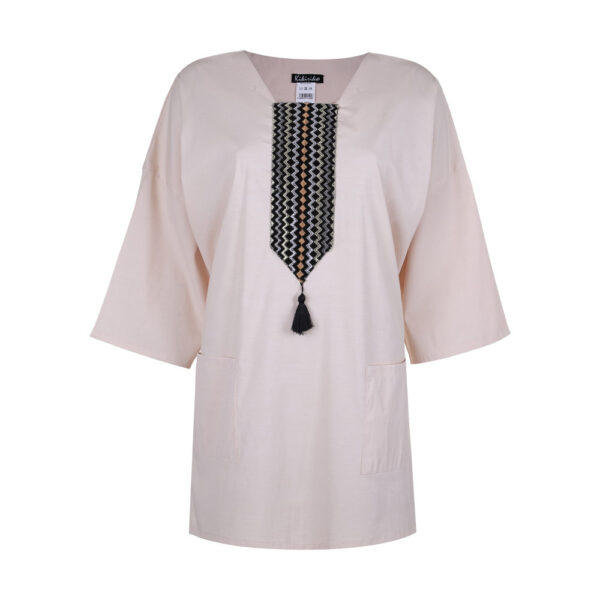 تونيك إيراني ستايل نسائي وردي موديل ريكي