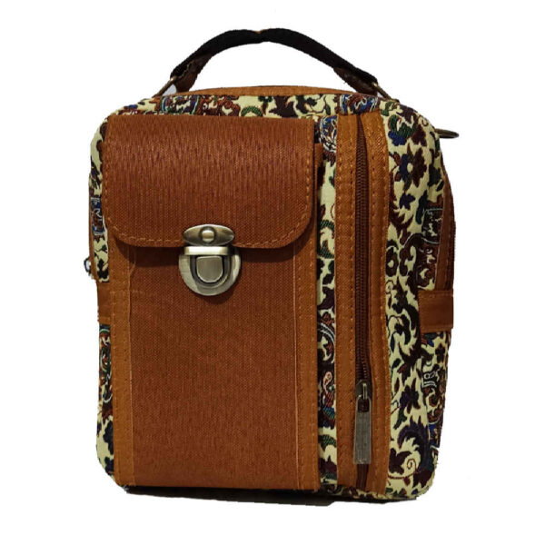 حقيبة كتف عبر الجسم بوهيمية من الترمه بتصميم فارسي – دينا