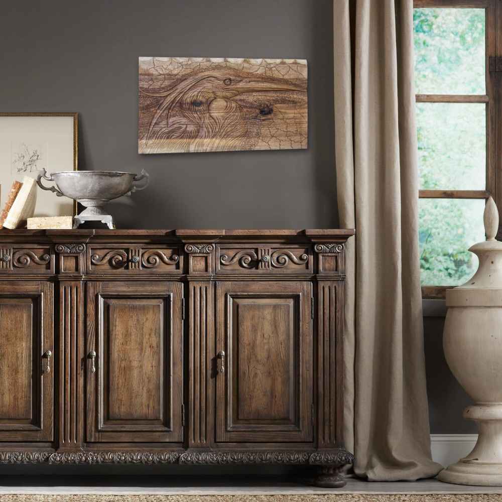 ديكور فني جداري خشبي منحوت نموذج بيلكان