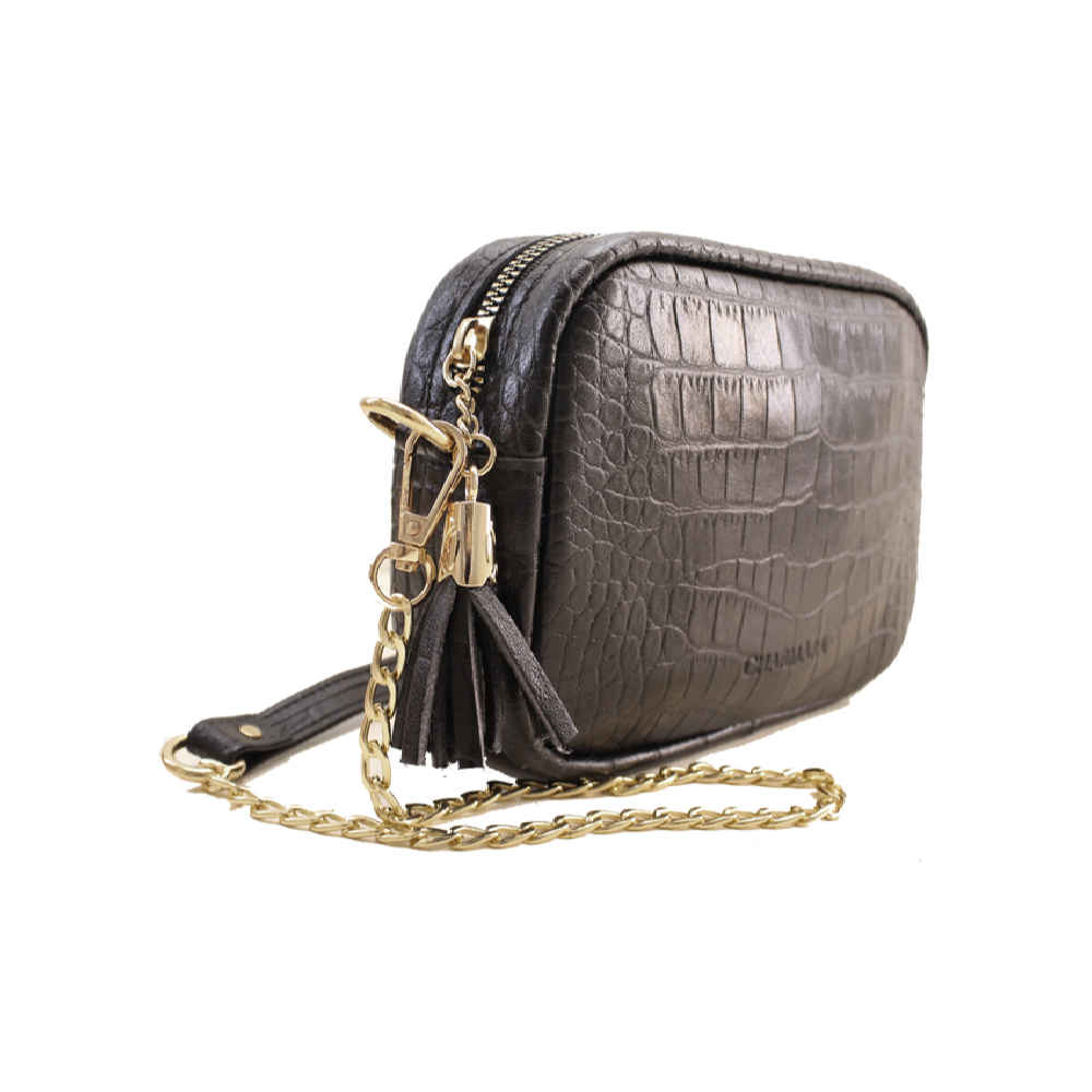 حقيبة كروس بودي فاخرة من الجلد المصنوع يدويًا – إصدار شارمارا