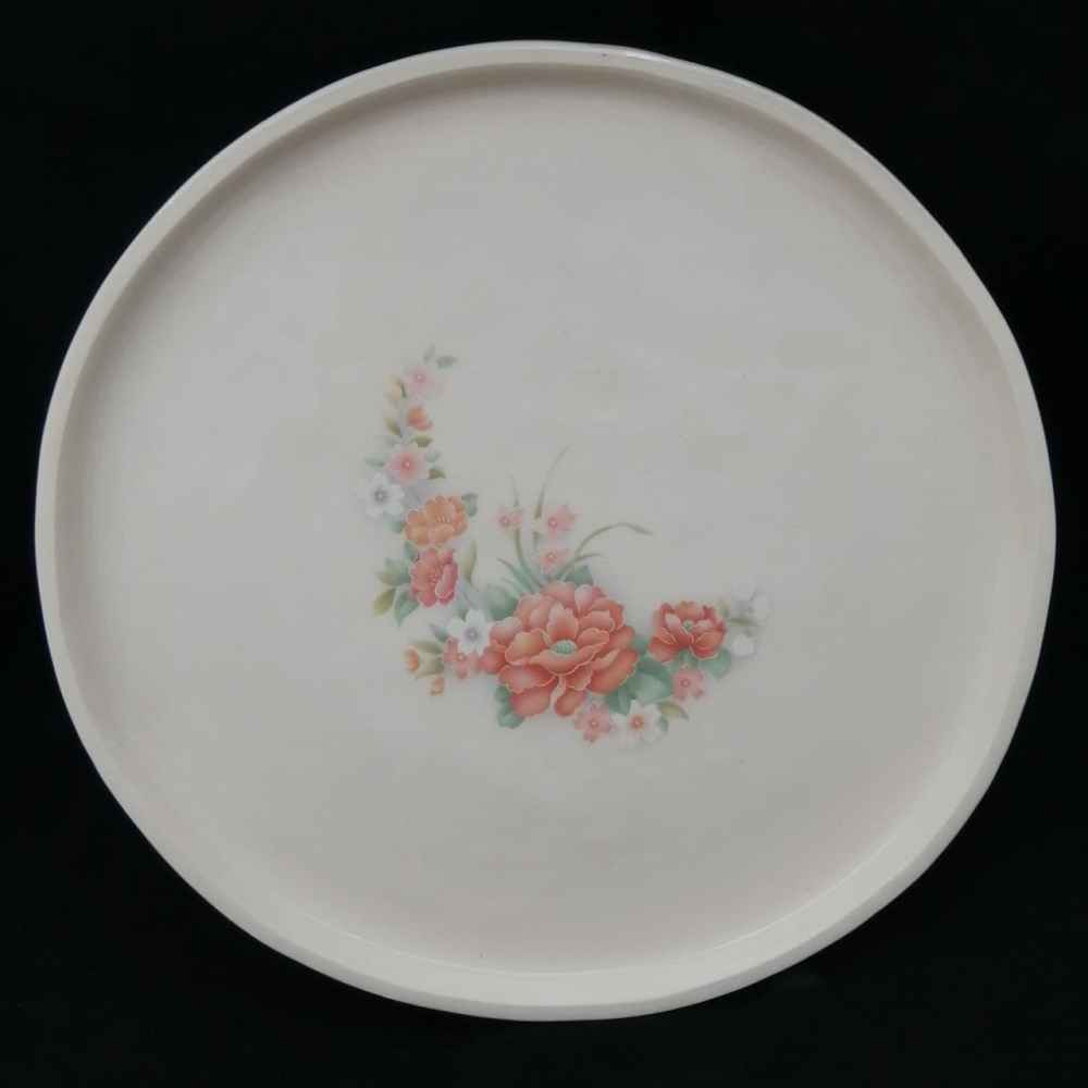 طقم شاي فيكتوري من البورسلان موديل بهار مع إبريق شاي وصحن